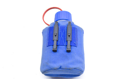 Vintage Water Bottle w/ Blue Cover NOS