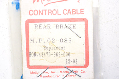 Rear Brake Cable NOS