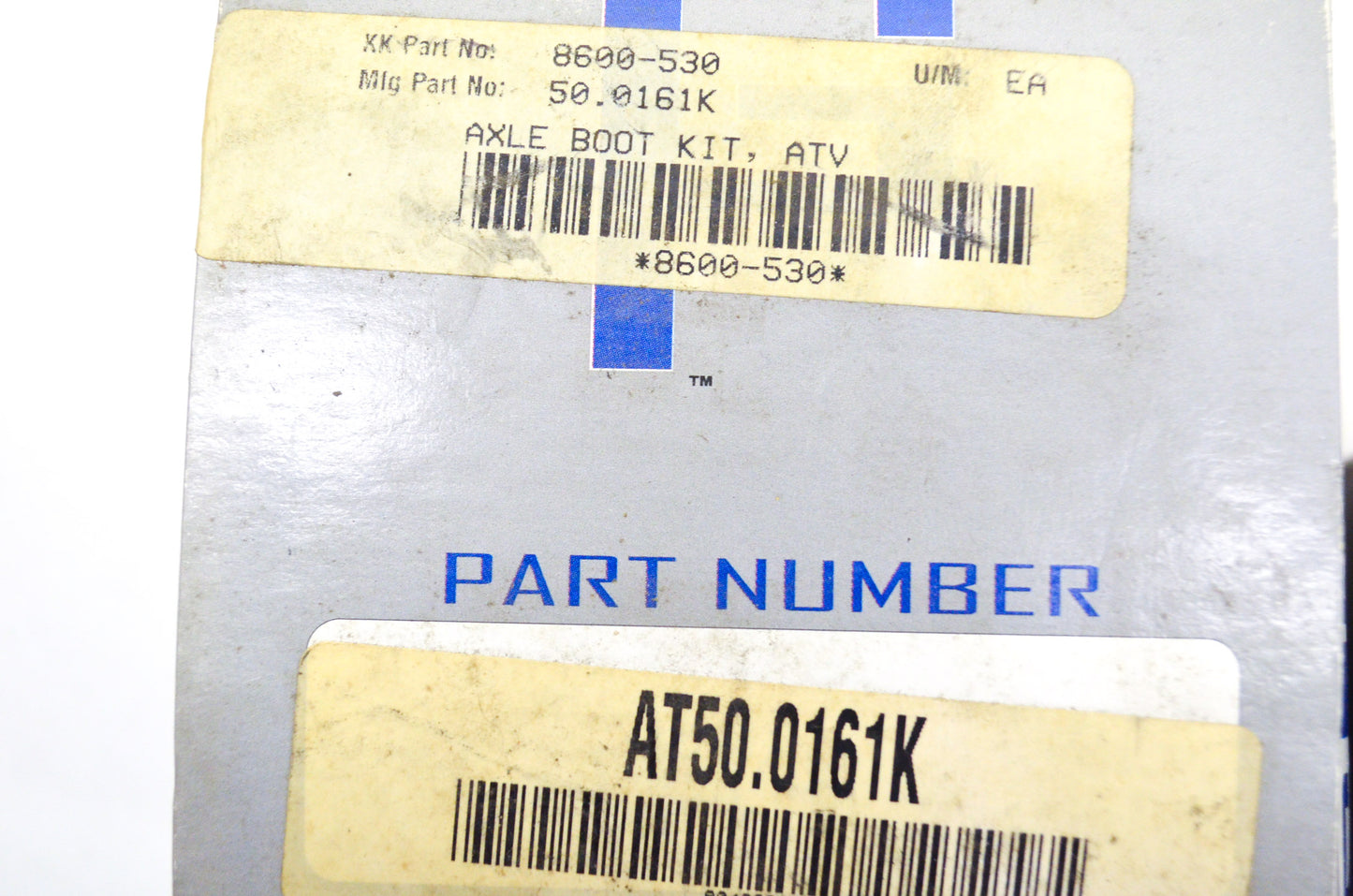 Gambit Power 50-0161K, AT50.0161K, 8600-530 ATV Axle Boot Kit NOS
