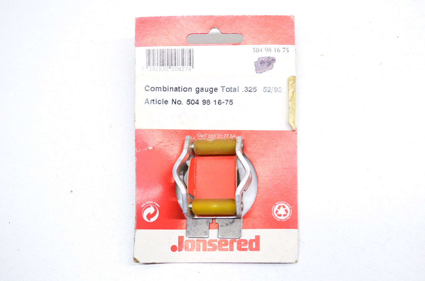 New Jonsered Combination Gauge .325' 52/92 NOS