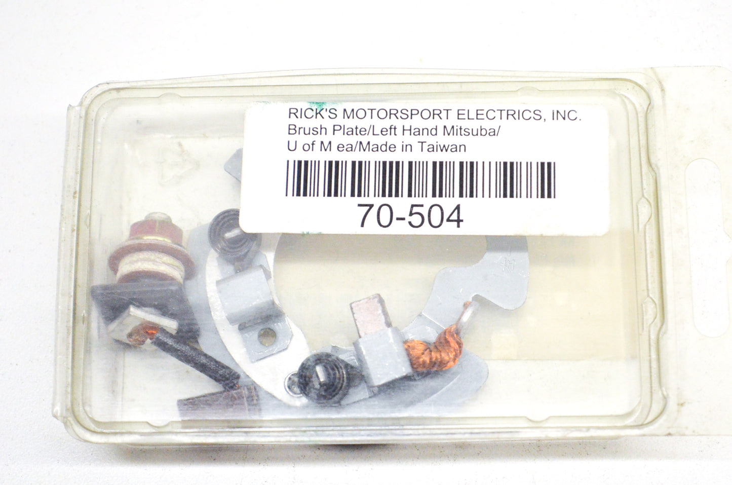 Rick's Motorsport Electrics 70-504, 6000-179 Brush Plate Kit NOS