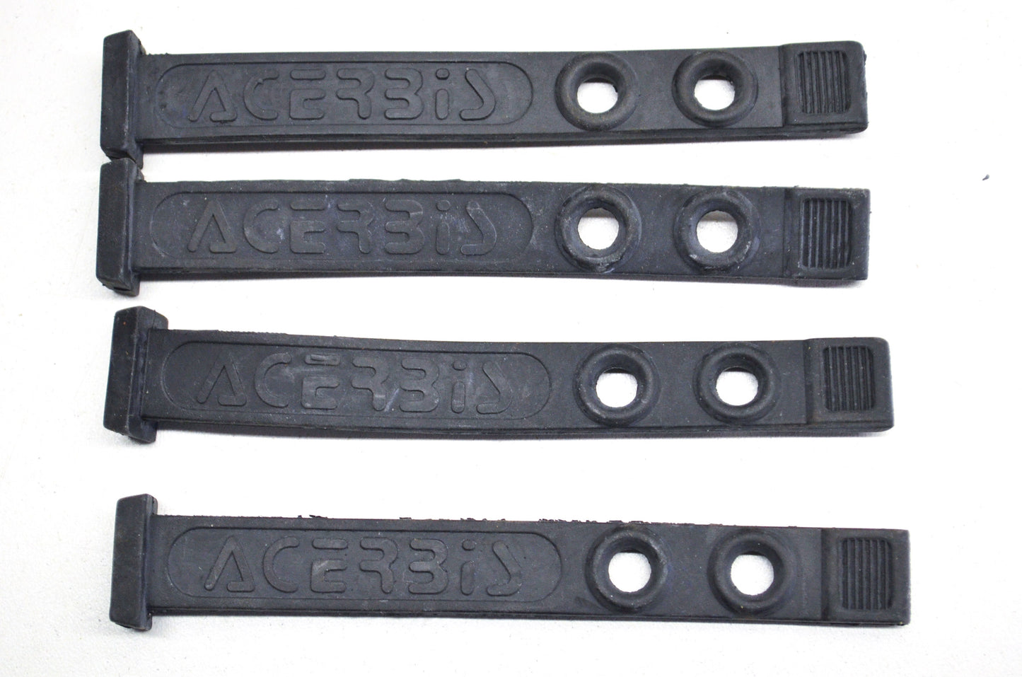 New Acerbis Rubber Headlight Straps QTY 4 NOS