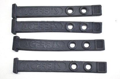 New Acerbis Rubber Headlight Straps QTY 4 NOS
