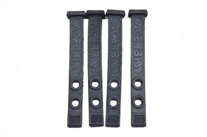 New Acerbis Rubber Headlight Straps QTY 4 NOS