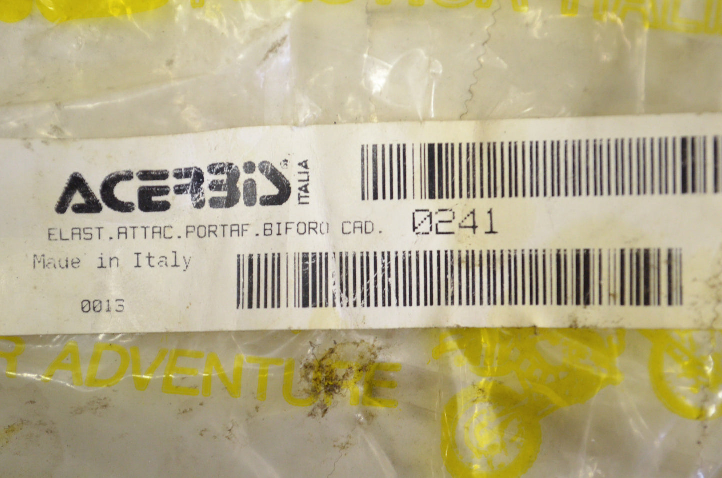 New Acerbis Rubber Headlight Straps QTY 4 NOS