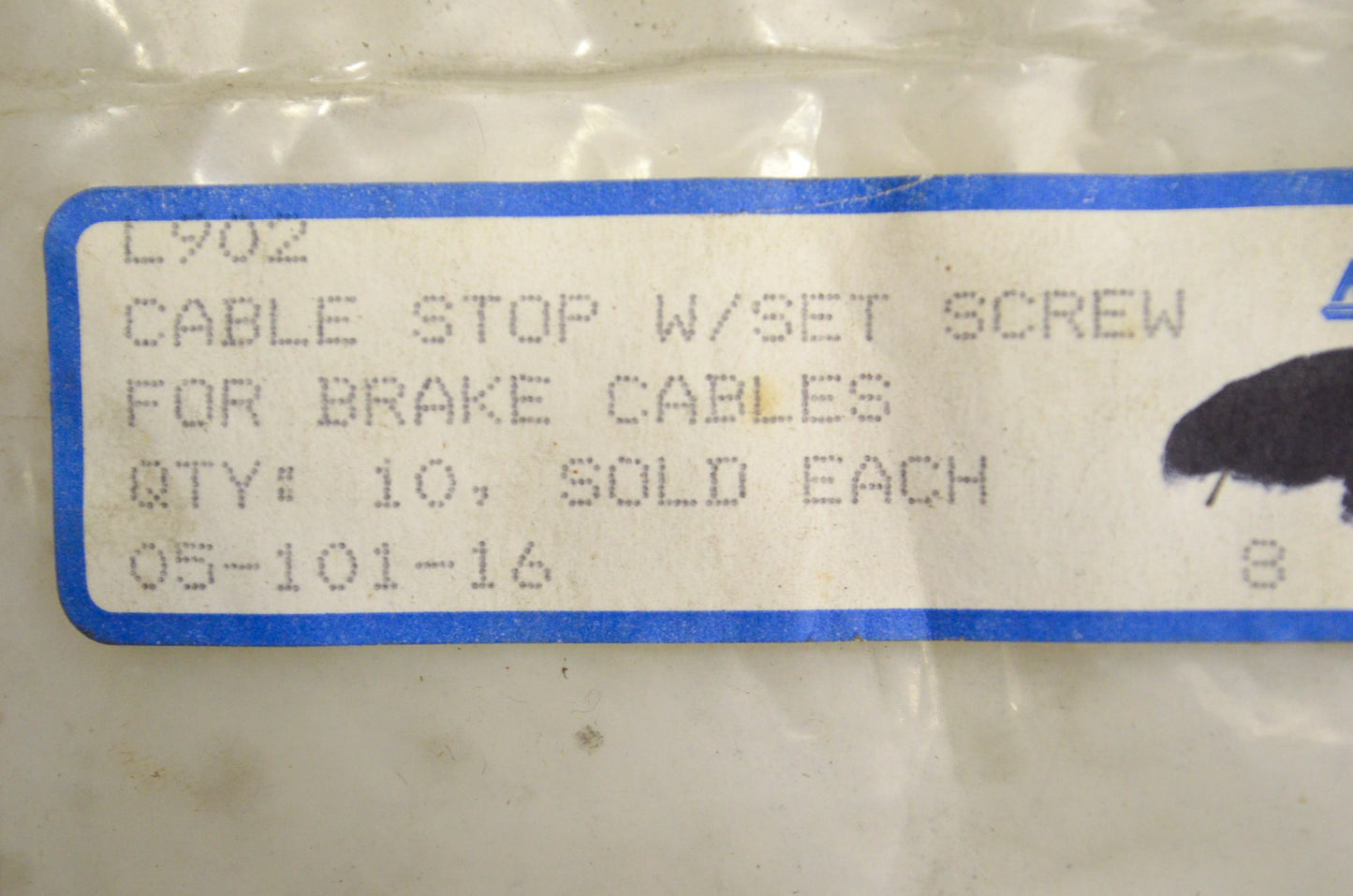 Cable Stop Qty 8 NOS