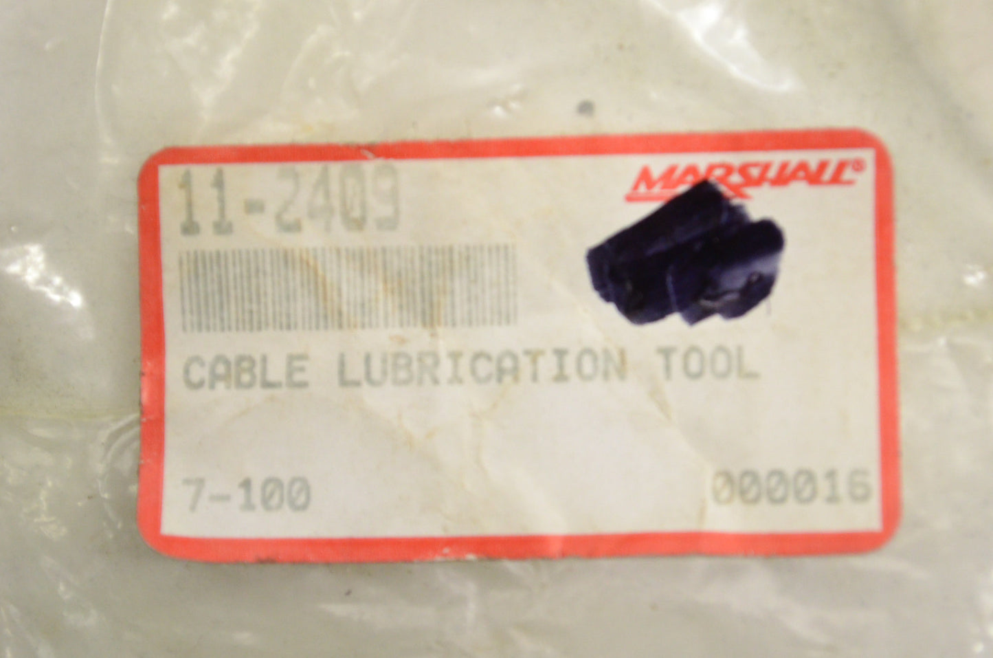 Cable Lubrication Tool NOS
