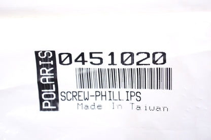 OEM Polaris 451020 Phillips Screw Qty 4 NOS