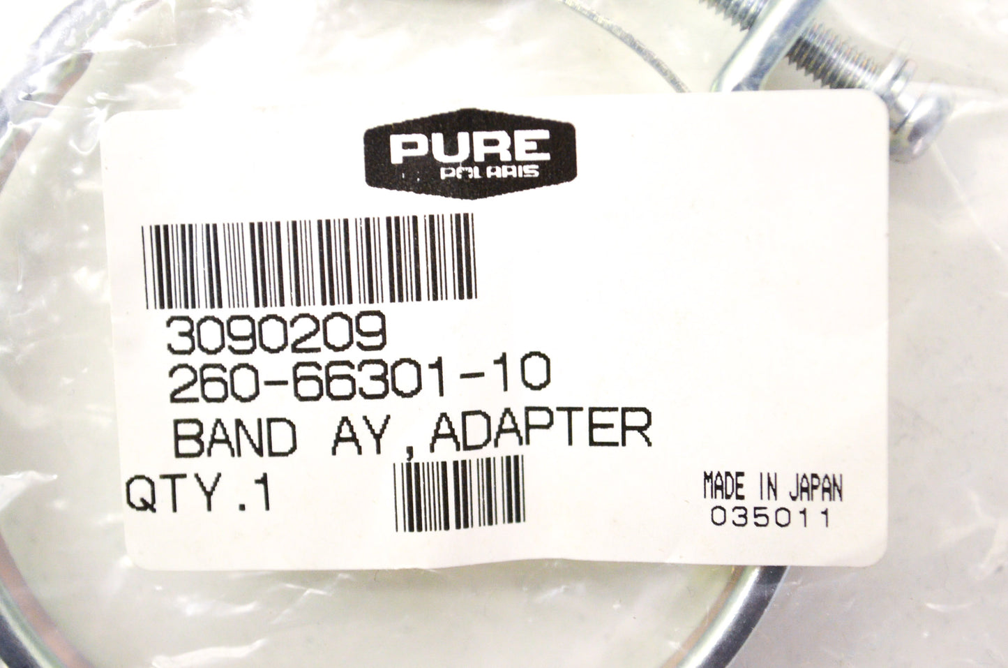 OEM Polaris 3090209 Adapter Band Assembly NOS