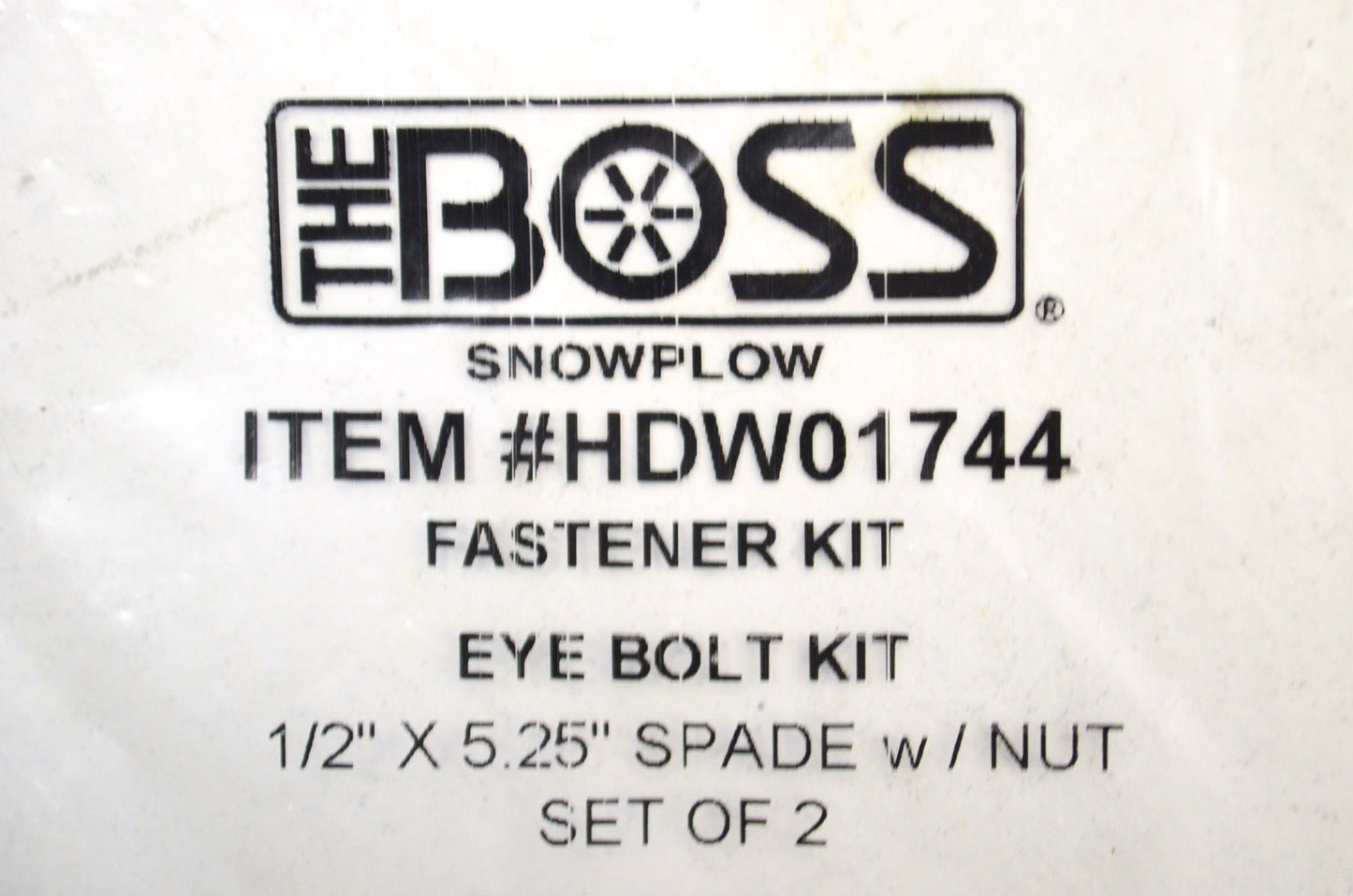 Eye Bolt Kit 1/2 x 5.25' NOS