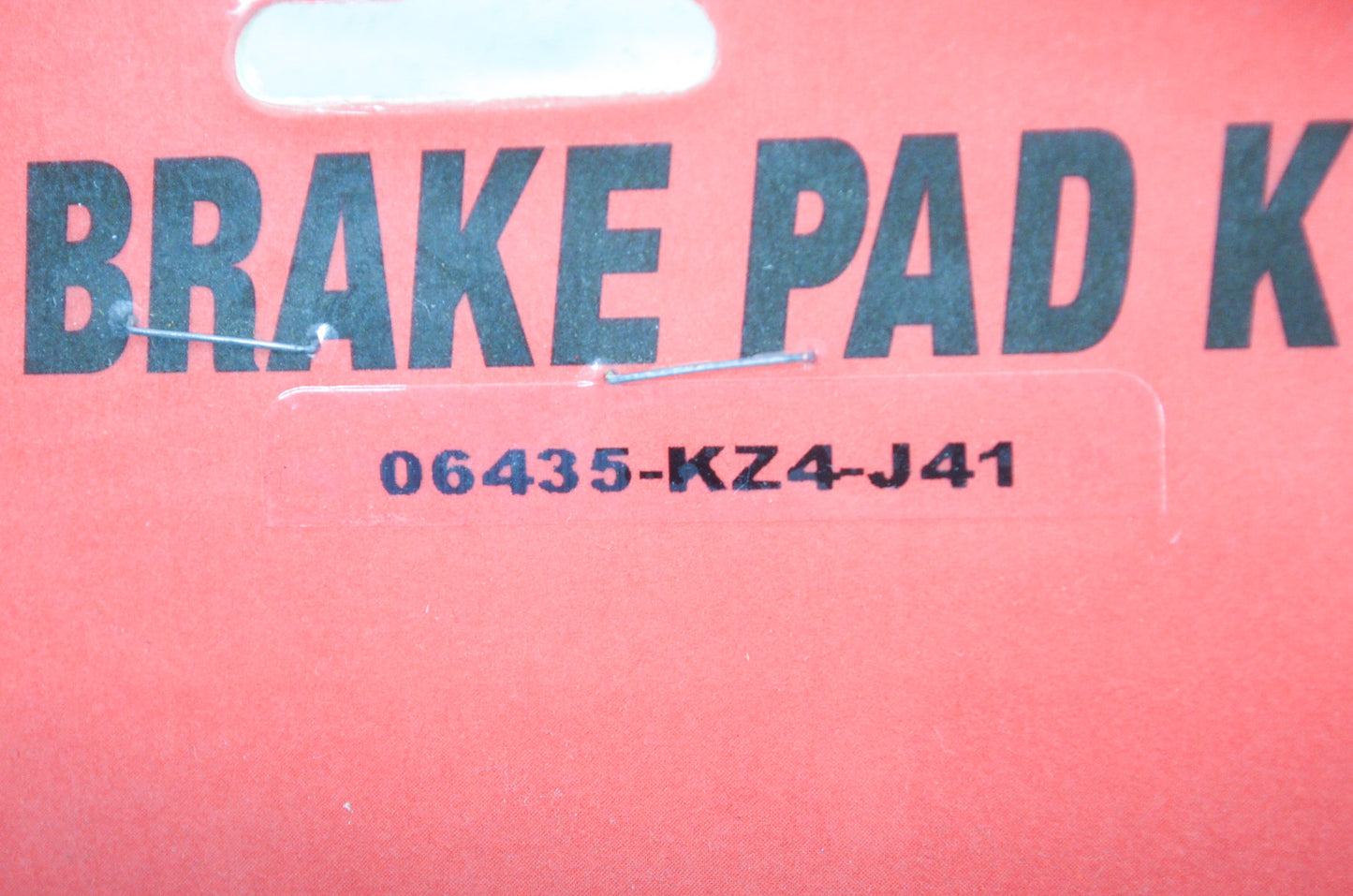 OEM Honda 06435-KZ4-J41 Rear Pad Set NOS