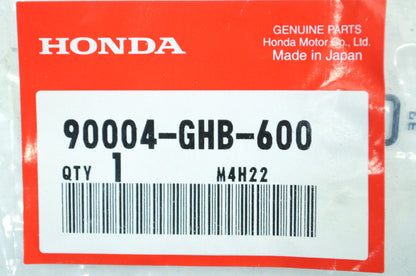 OEM Honda 90004-GHB-600 Flange Bolt (6X10) NOS