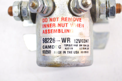 Aftermarket 12 Volt Continuous Solenoid