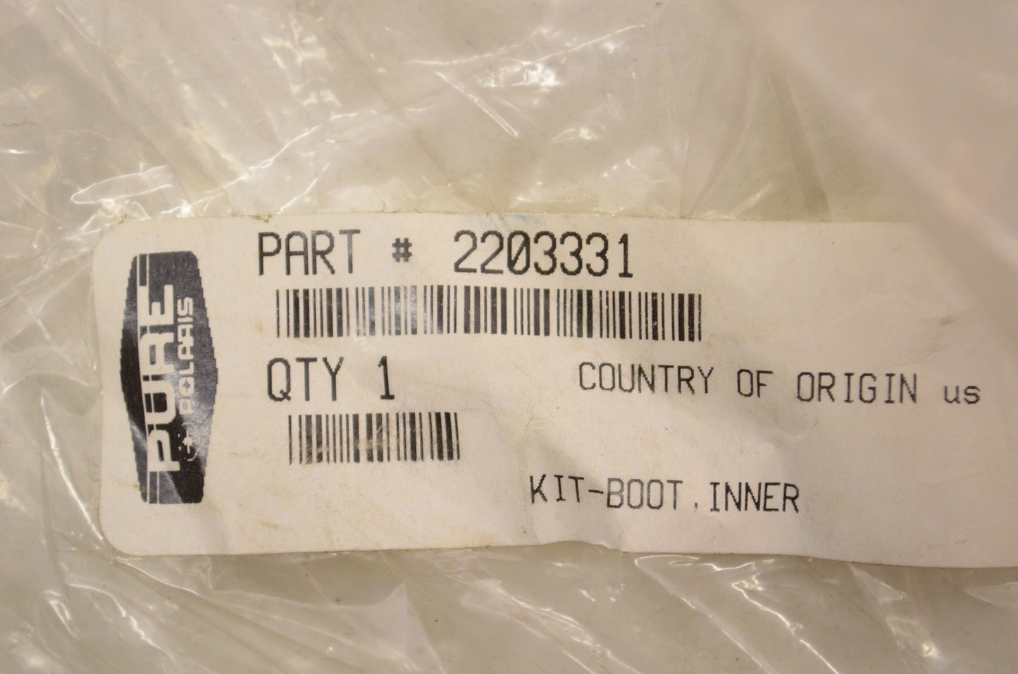 OEM Polaris 2203331 Inner Boot Kit NOS