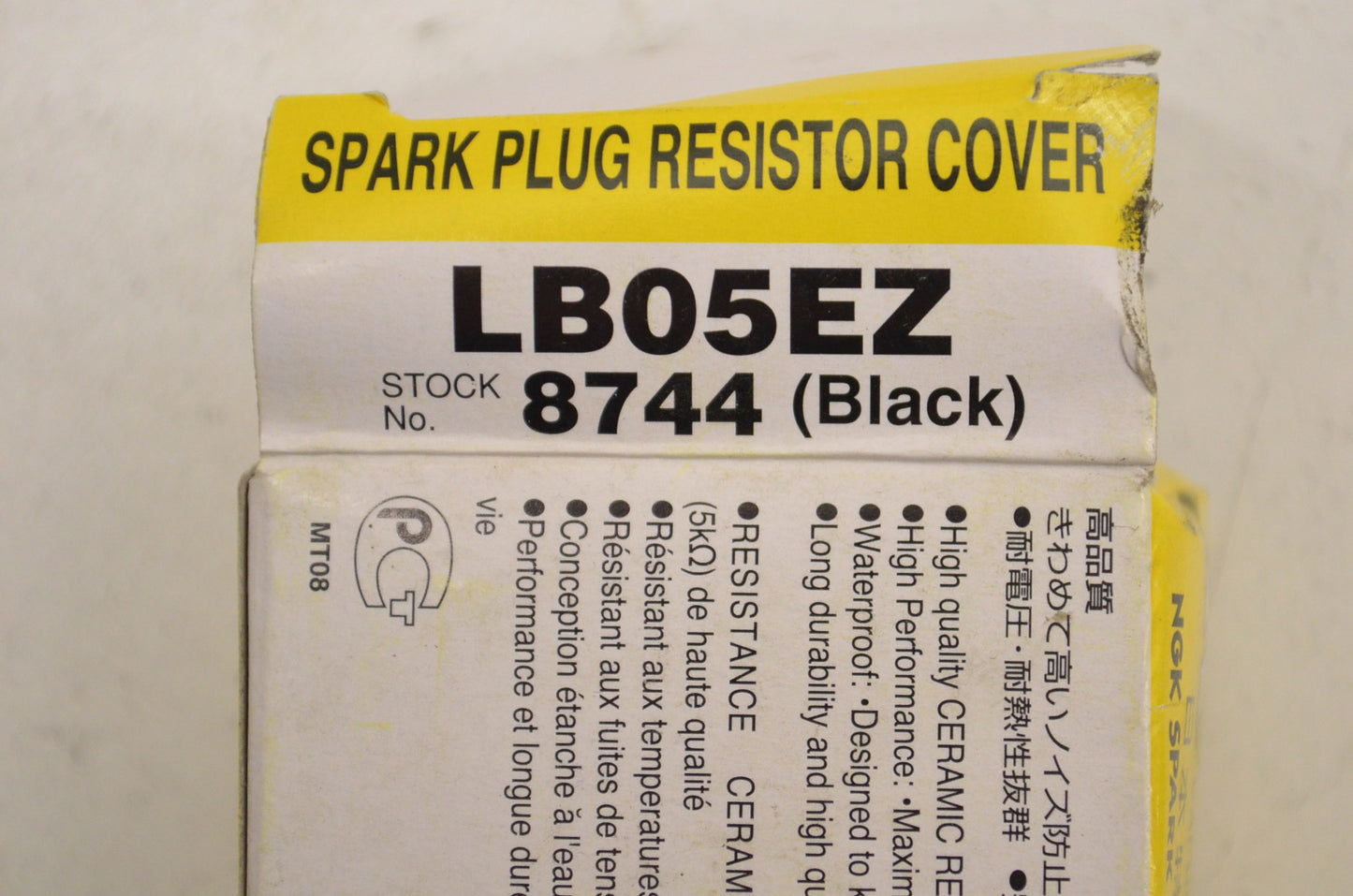 New OEM NGK Spark Plug Resistor Cover Cap NOS
