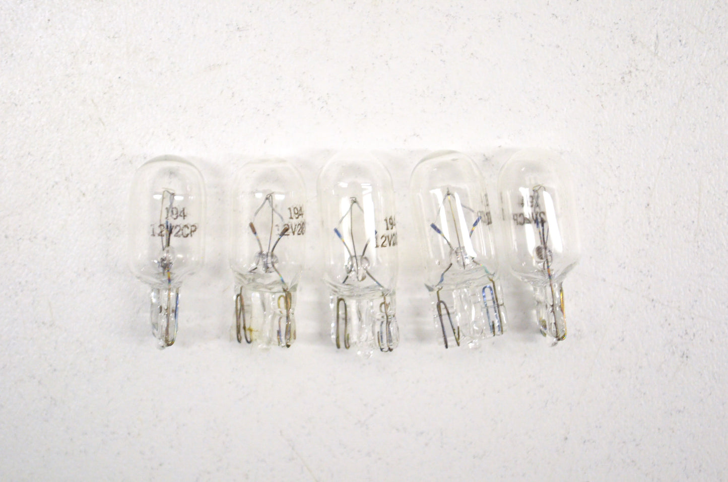 Eiko 194, 158 Bulb 12V QTY 5 NOS