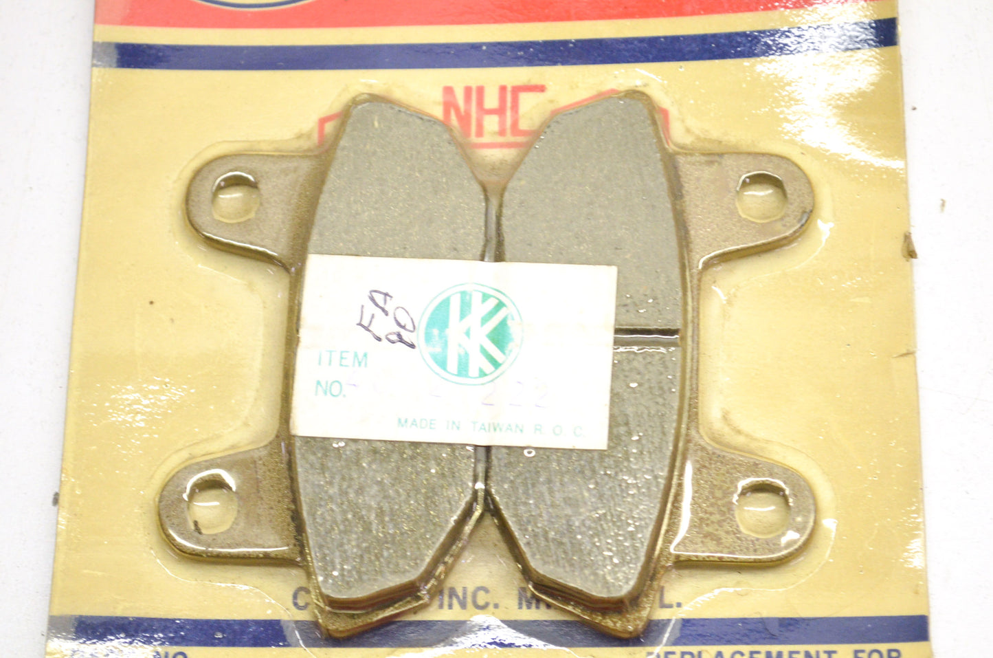 Cycle Craft 4820222, 48-20222 Brake Pad Kit NOS