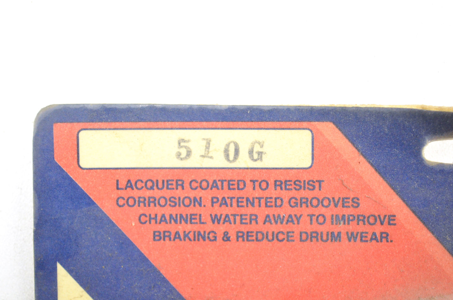 EBC EBC510G, 7605-131, 510G Brake Shoe Kit NOS