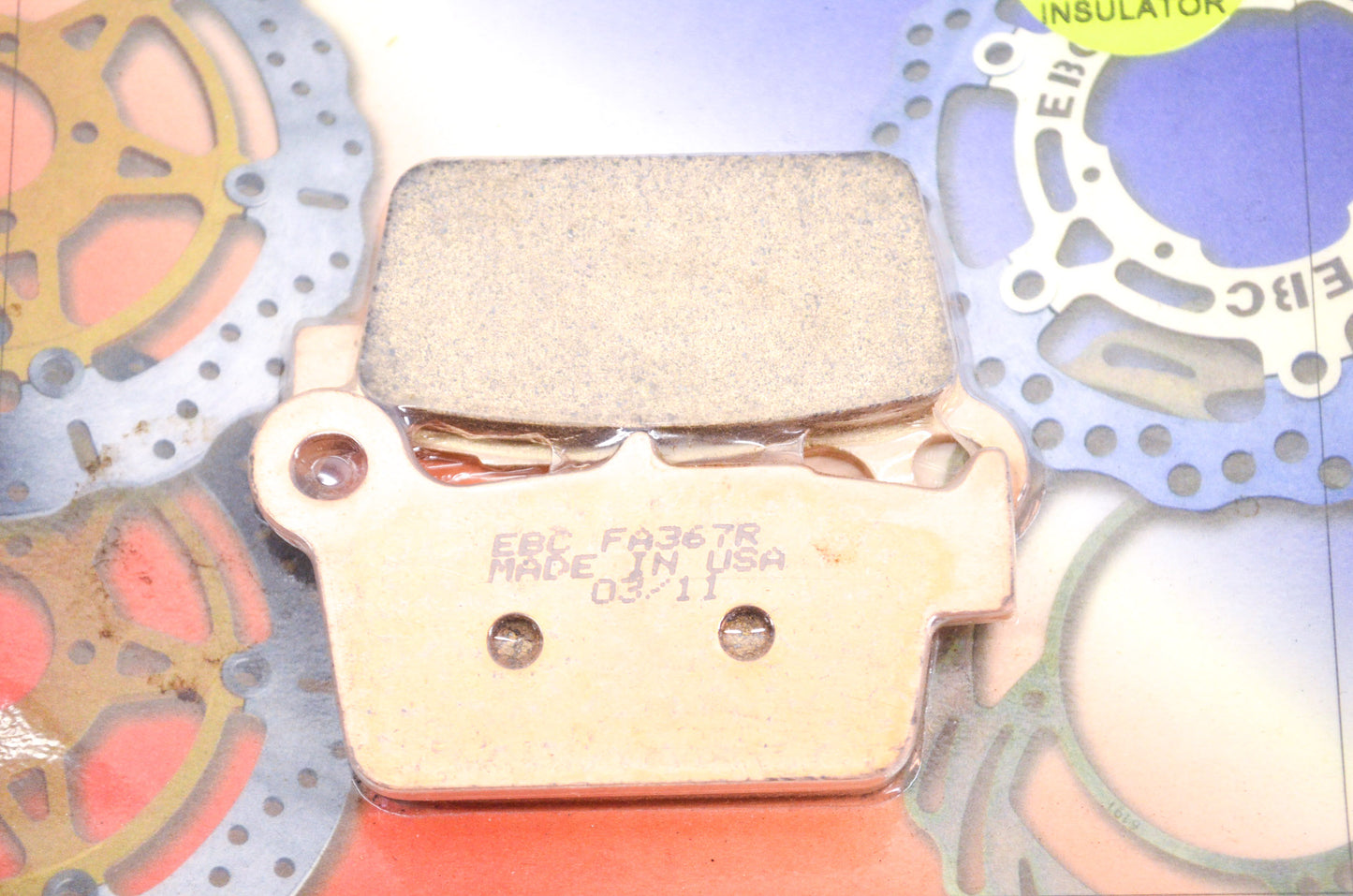 EBC FA367R, 7605-193 Fa367R, 7605-193 Brake Pad Kit NOS