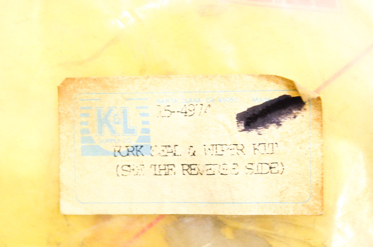 K&L 15-4974, FSD-001 Fork Seal Kit NOS