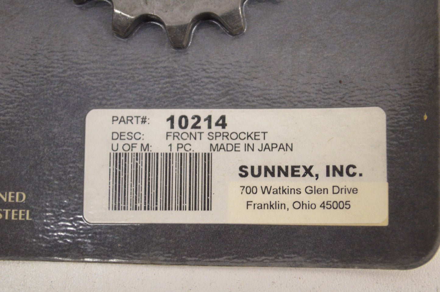 New Sunstar 14 Tooth Front Sprocket NOS