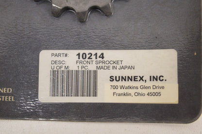 New Sunstar 14 Tooth Front Sprocket NOS