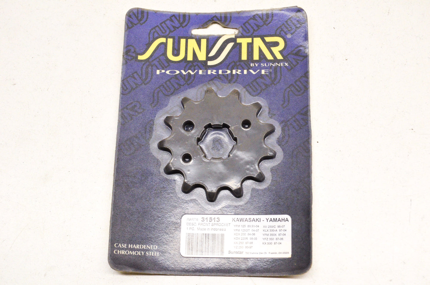 New OEM Sunstar 31513 13 Tooth Front Sprocket NOS