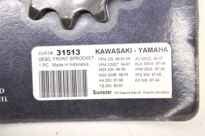 New OEM Sunstar 31513 13 Tooth Front Sprocket NOS