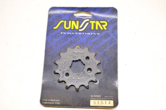 New Sunstar 14 Tooth Front Sprocket NOS