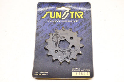 Sunstar 31515, 2501-058 15 Tooth Front Sprocket NOS