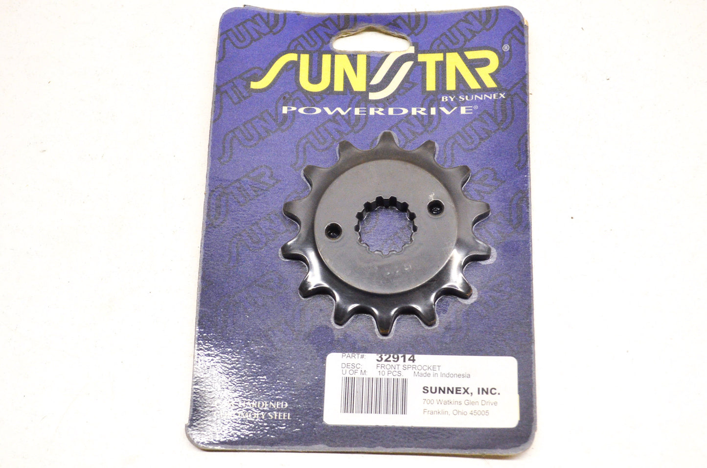 New Sunstar 14 Tooth Front Sprocket NOS