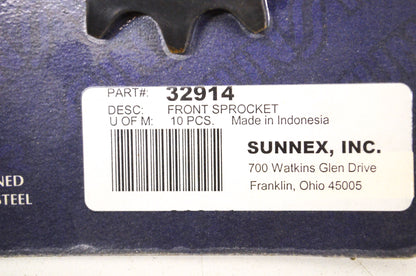 New Sunstar 14 Tooth Front Sprocket NOS