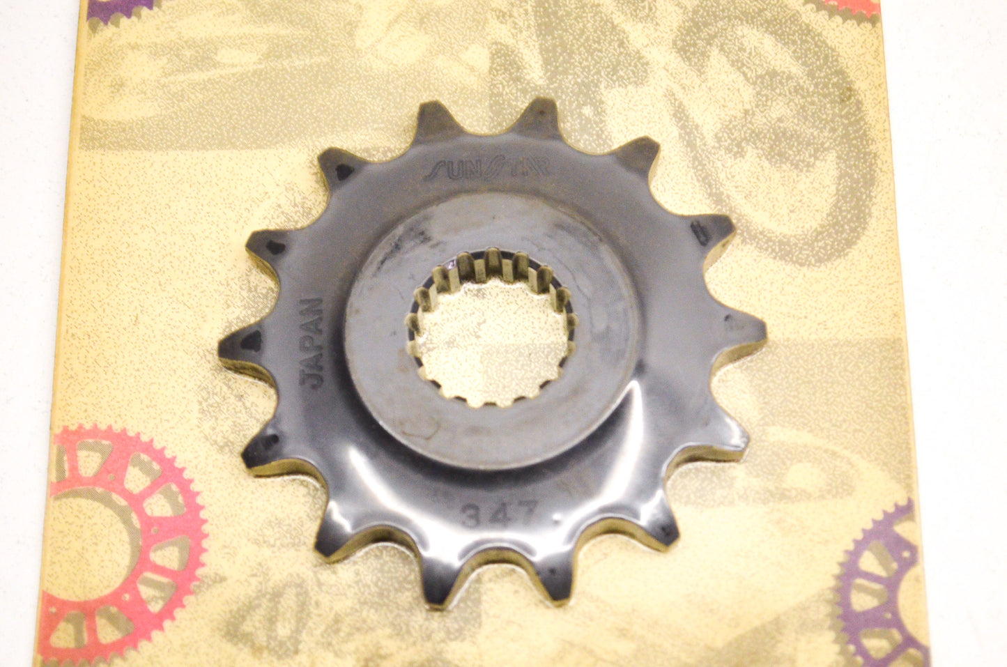 New Sunstar 14 Tooth Front Sprocket NOS