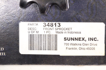 Sunstar 34813, 2501-208 Front Sprocket 13T NOS
