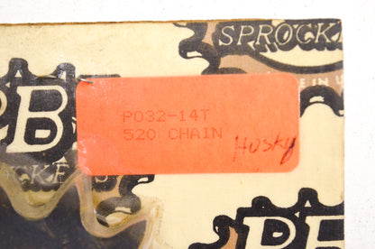 PBI Sprockets P032-14T, 2502-439 520 Chain 14T Sprocket Pro NOS