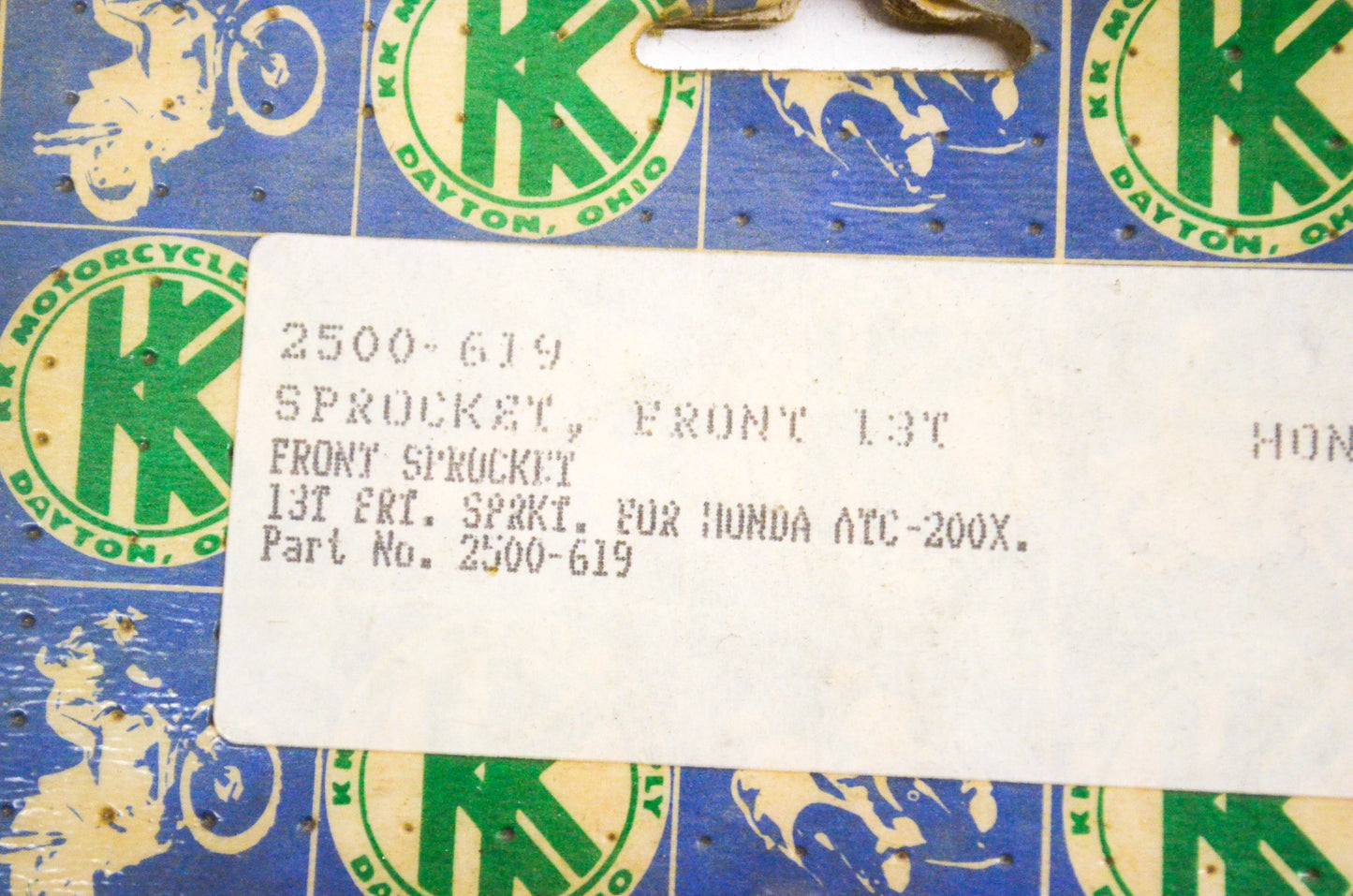 KK 2500-619 Front Sprocket 13T NOS