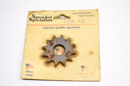 Sprocket Specialists 518X12, 51812 Sprocket 12T NOS