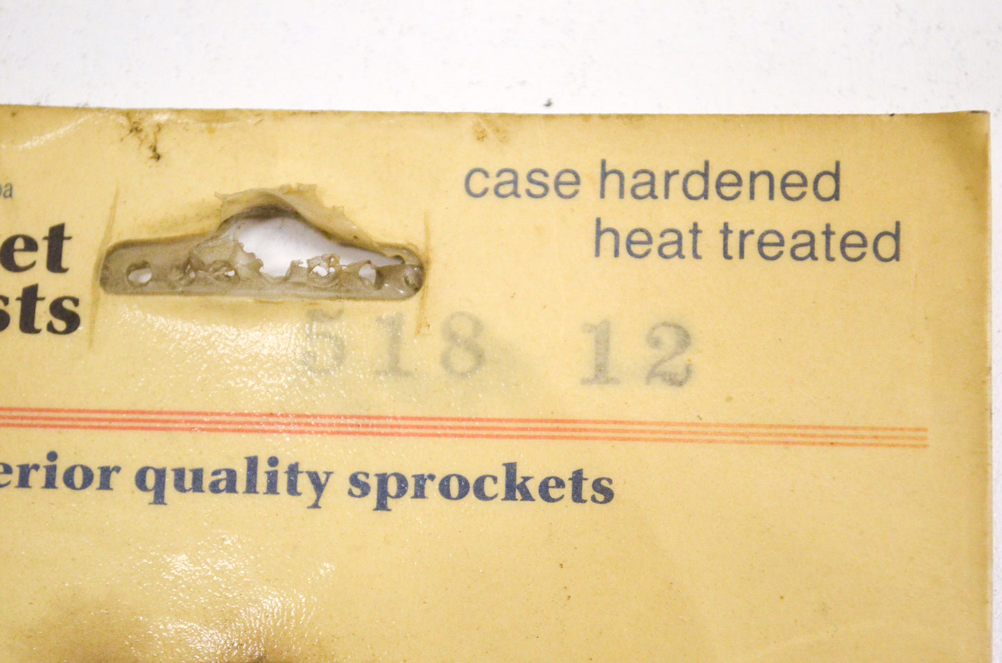Sprocket Specialists 518X12, 51812 Sprocket 12T NOS