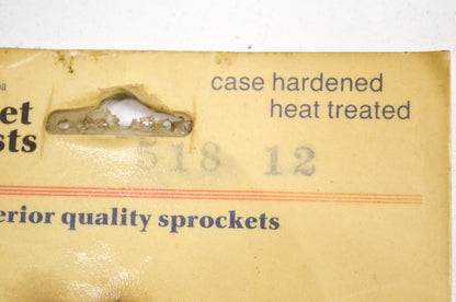 Sprocket Specialists 518X12, 51812 Sprocket 12T NOS