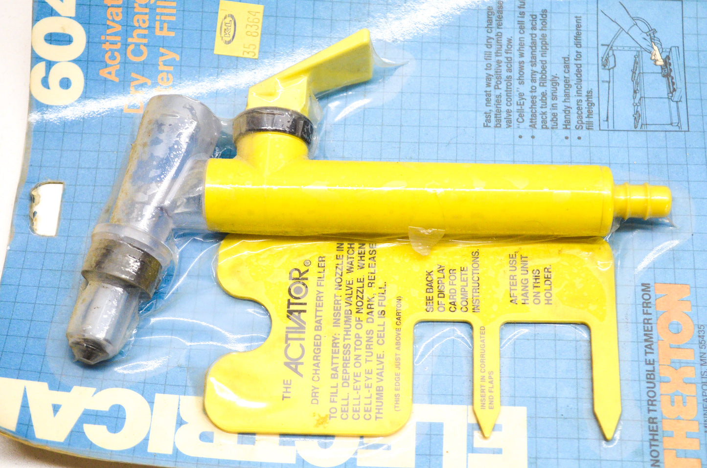 Activator Dry Charge Battery Filler NOS