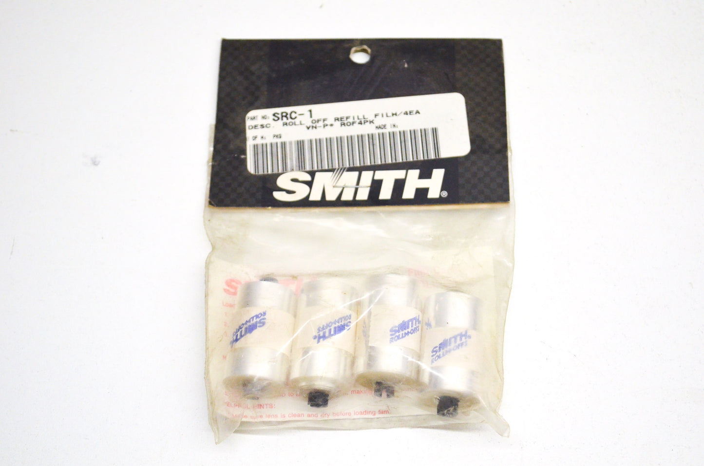 Smith SRC-1, ROF4PK Roll Off Refill Film Qty 4 NOS