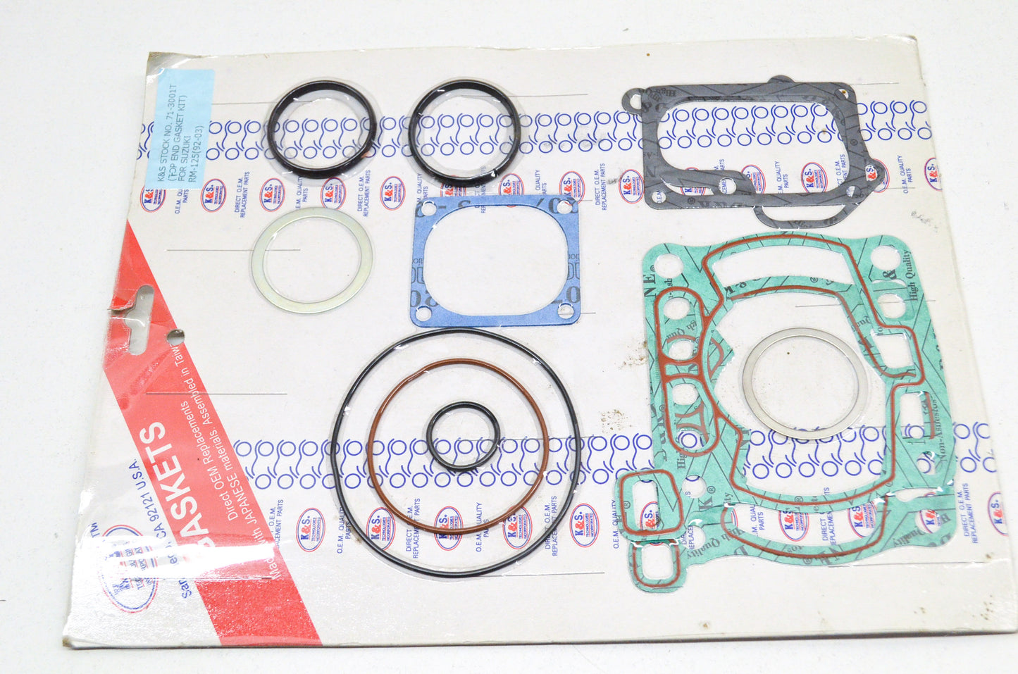 K&S 71-3001T, 6500-088 Gasket Kit NOS