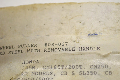 Motion Pro 08-027 Flywheel Puller NOS
