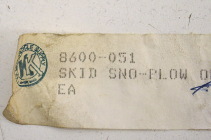 Sno-Plow Skid Qty 2 NOS