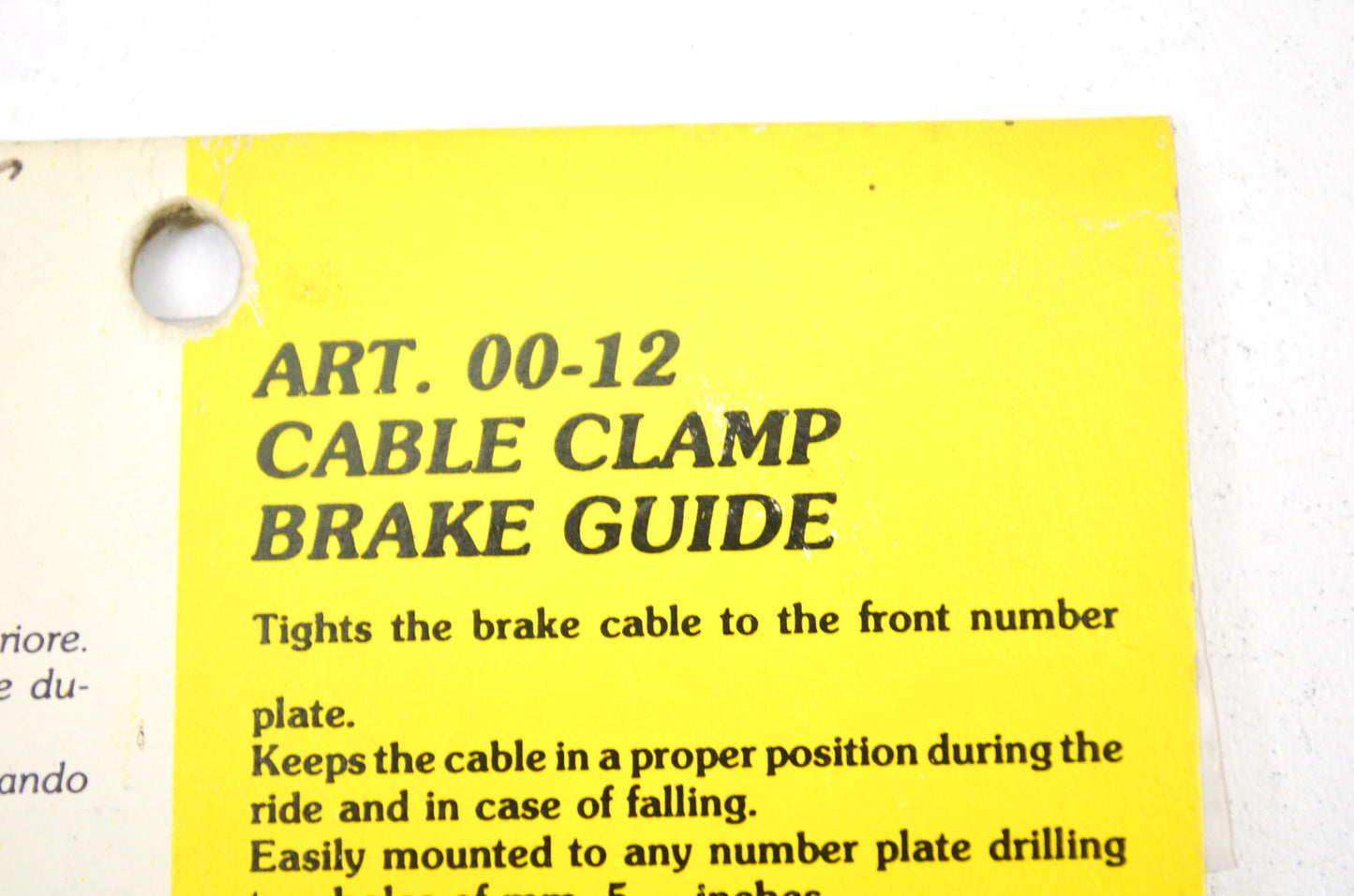 New OEM Acerbis Cable Clamp Kit NOS
