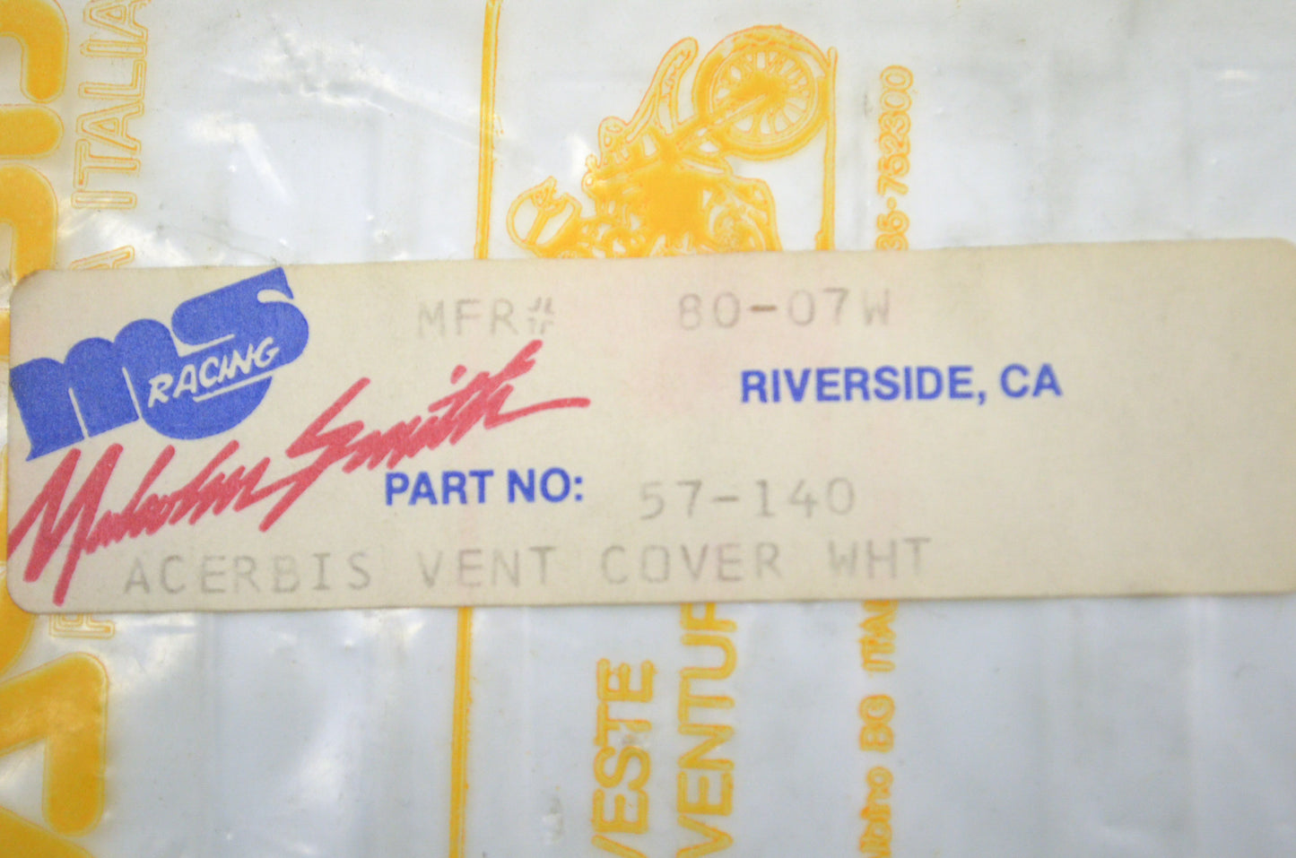 New Acerbis Air Vent Cover NOS