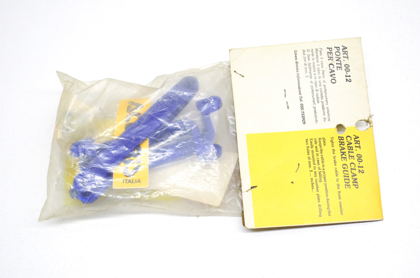 New Acerbis Cable Clamp Kit NOS