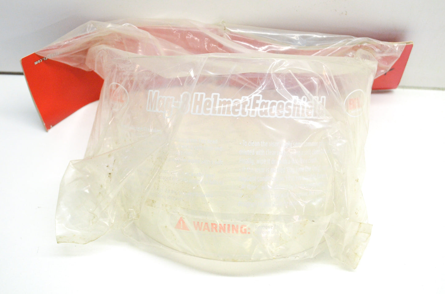 New Bell Mag 8 Face Shield NOS