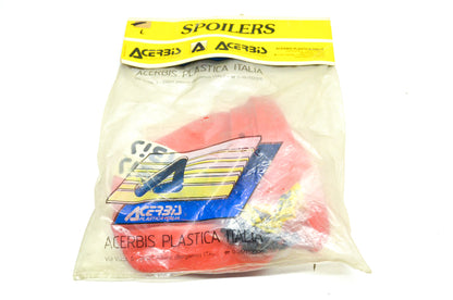 Acerbis 51-15 Red Hand Guard Spoiler Kit NOS