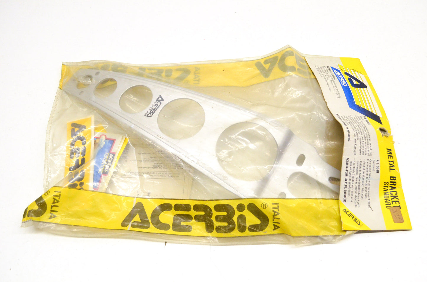 New OEM Acerbis Metal Fender Bracket NOS